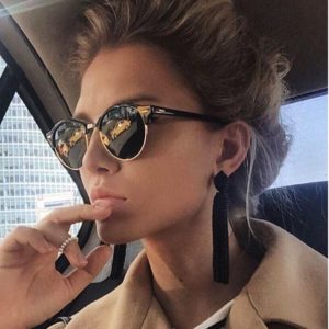 DCM Hot Sunglasses Women Popular Brand Designer Retro Men Summer Style Sun Glasses