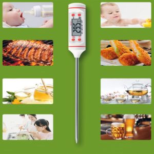 Kitchen Accessories Gadgets Digital Thermometer Sensor Probe for Meat Water Milk BBQ Cooking Tools Kitchen Supplies Tools Goods.