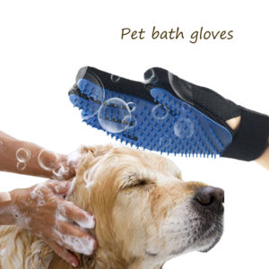 Pet Dog Cleaning Gloves Cat Dogs Bathing Massage Gloves Beauty Shower Gloves Cat Hair Grooming Dog Accessories Pet Supplies